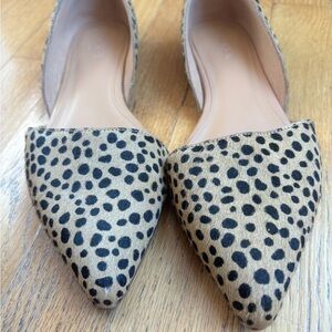 J. Crew Pointed D’orsay Western Flats